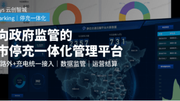 面向政府监管的城市停充一体化管理平台